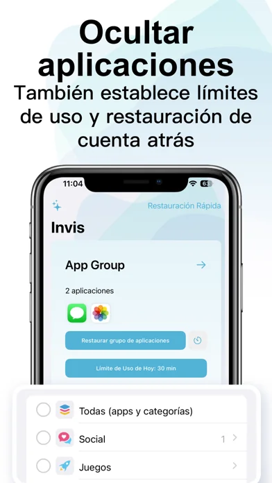 Invis App Screenshot - es